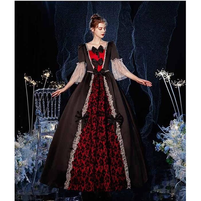 クーポン発行 貴婦人 貴族 ドレス 中世ヨーロッパ お姫様 女王様 ロングドレス カラードレス 豪華なドレス 王族服 プリンセスライン パニエ追加可 Df070t2 ポルテリンク 通販 Yahoo ショッピング 人気特価激安 Subhasagun Com