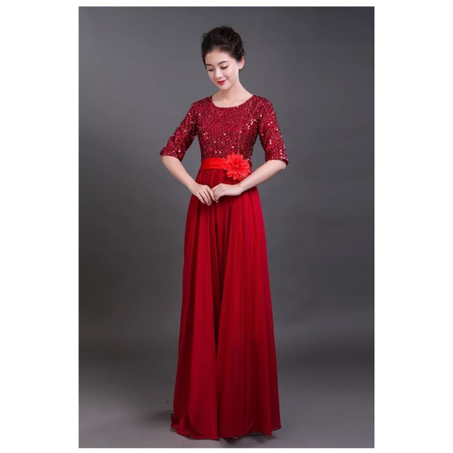 ロングドレス 演奏会 発表会 パーティードレス 大きいサイズ ステージ