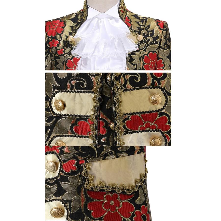 ジャケット 演出服 王子様 貴公子 宮廷服 男性用スーツ 舞台 中世 貴族