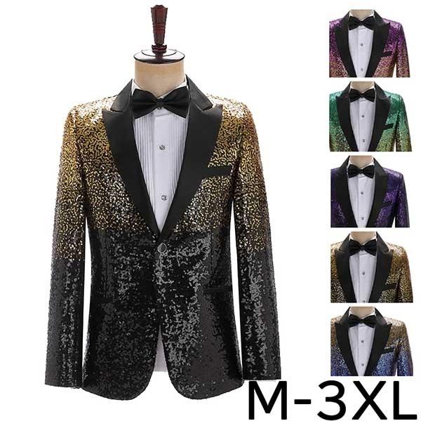 楽天市場】タキシード ジャケット メンズ ステージ衣装 演出服
