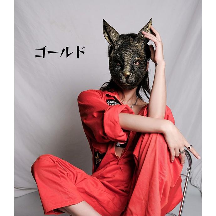ウサギ マスク ハロウィン 仮装 コスチューム コスプレ お面 余興
