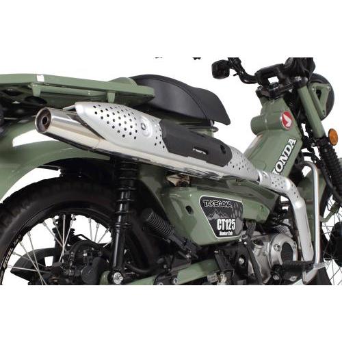 武川 CT125(JA55/JA65) スポーツマフラー / 04-02-0022の画像