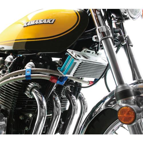 アクティブ Z1/Z2/Z1000MK2 オイルクーラーキット ストレート(サイド