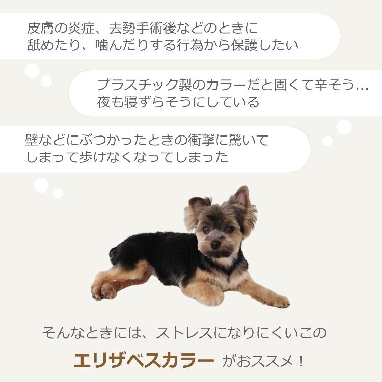 エリザベスカラー ペット 犬 猫 術後 クッション ワイヤー メッシュ