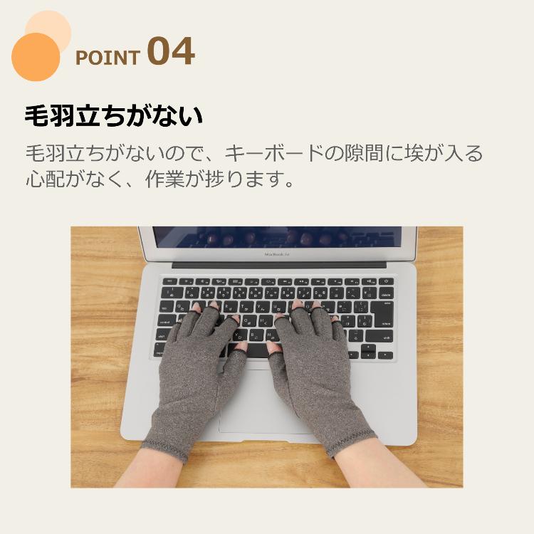 ハンドウォーマー 指なし 指無し スマホ PC パソコン 手袋 左右 2枚組
