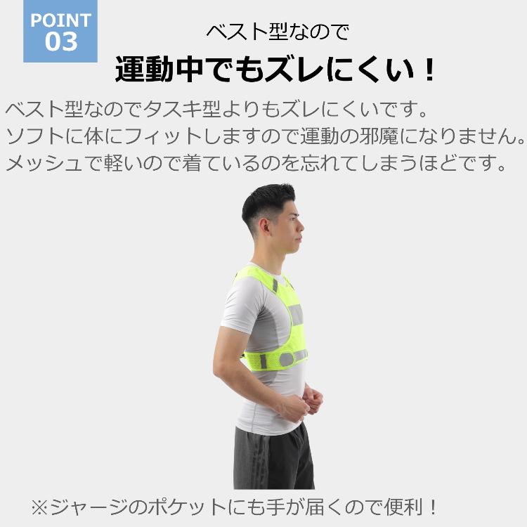 反射ベスト 夜間 リフレクター 高視認性 サイクリング サイクル 安全
