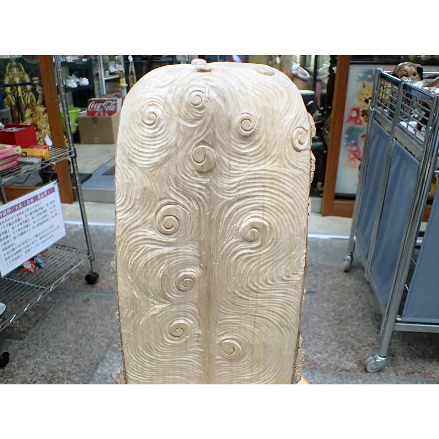 観世音菩薩＿木彫り(2,382g)、仏像 【公式通販】