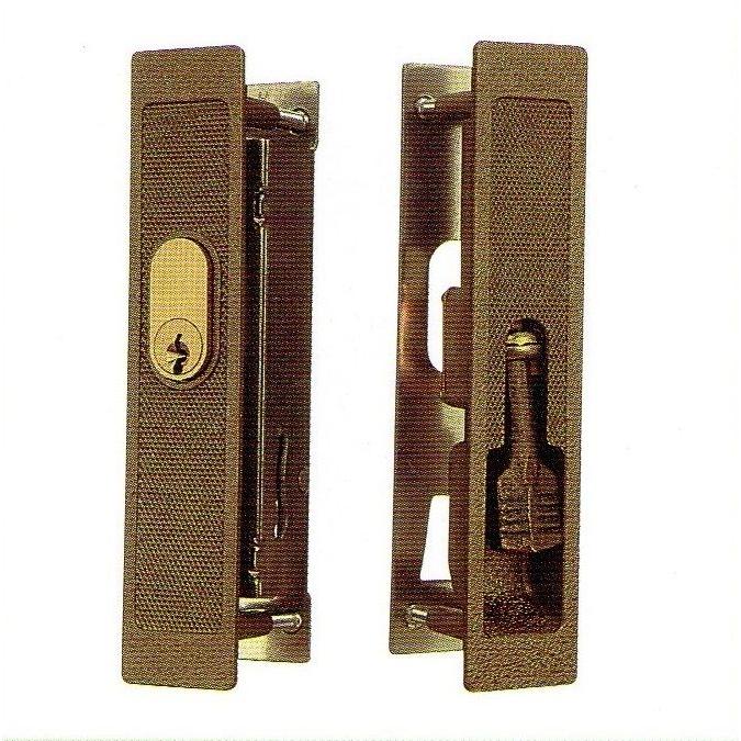 アルミサッシ用 引違戸錠 YKK KH-1B カギ3本付 : 港町MARKET - 通販 