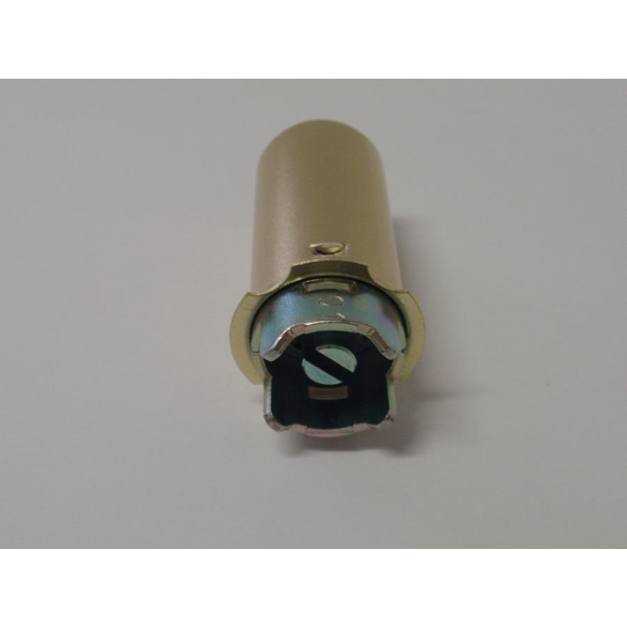 美和ロック MIWA U9 RA(85RA) 金色(BS) 取替用シリンダー カギ3本付