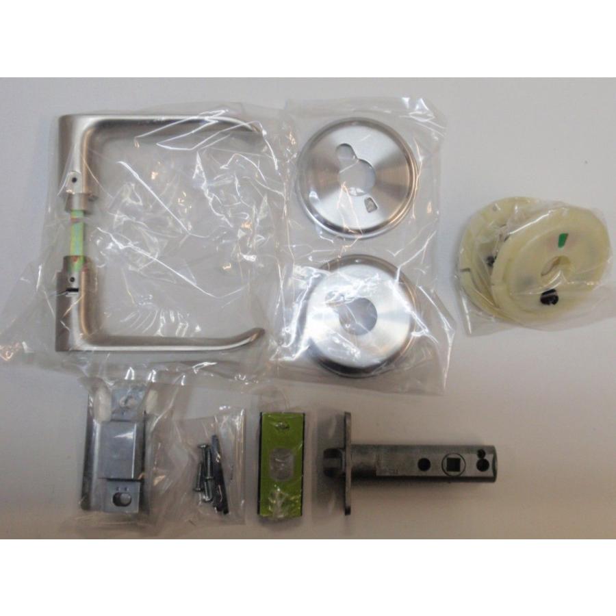 円筒錠からの交換用 Nagasawa 100 品質保証 Reレバーハンドル表示錠 Txs B14w Wb