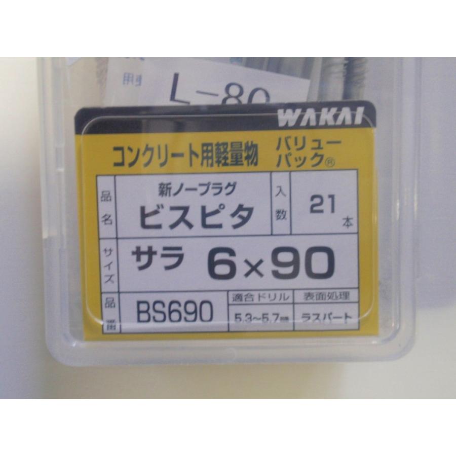 WAKAI 新ノープラグビス ビスピタ BS690 サラ 6×90 : 港町MARKET