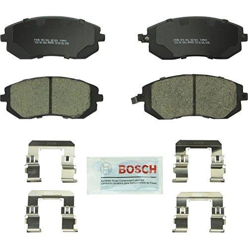 Bosch BC929 QuietCast プレミアムセラミックディスクブレーキパッドセット サーブ 9-2X スバルバハ フォレスター インプレッサ レガシー アウトバック WRX