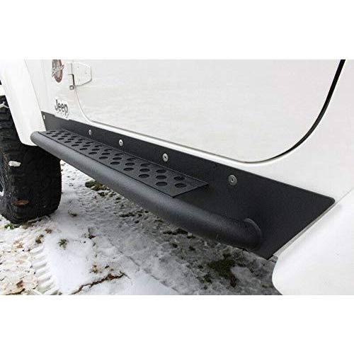 ⭐公式品⭐ Fishbone Offroad FB23028 Jeep TJ ロックスライダー チューブステップ 97-06 Wrangler TJ スチールブラックテクスチャパウダーコート仕上げ 【EIM2671479288】(96143円)