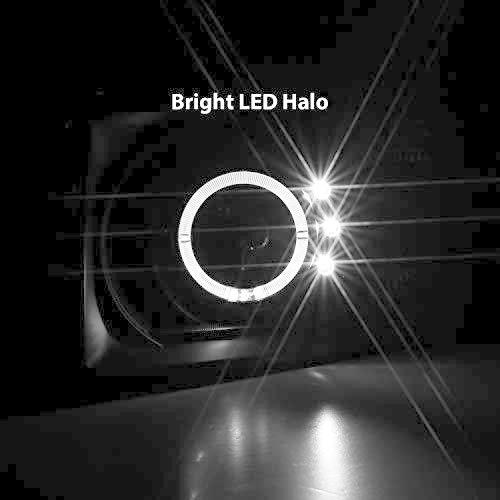 【値段交渉可：送料込】 AmeriLite プロジェクターヘッドライト ヘイロー ブラック ホンダエレメント用 - 助手席と運転席側 【DGJ1498110062】(53915円)