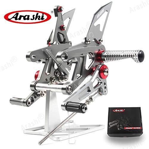 Arashi CNC 調整可能 バックステップキット適合車種アプリリア RSV4