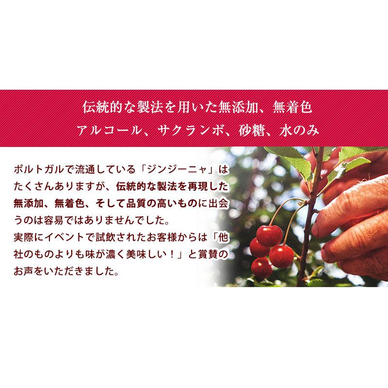 ジンジーニャ（さくらんぼのリキュール）500ml 甘口 食前酒 食後酒