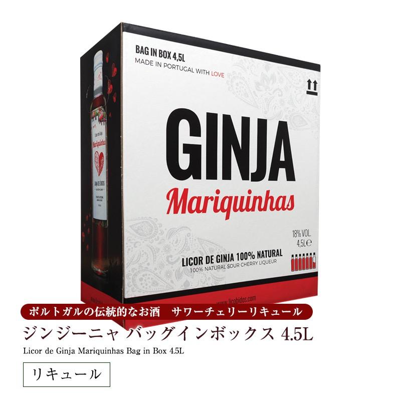 ジンジーニャ（さくらんぼのリキュール）バッグ・イン・ボックス4.5L