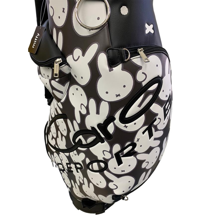 Caro Deporte Miffy コラボ ゴルフ キャディバッグ 9型 ミッフィー キャロ Mf Bag ポートウィック 通販 Yahoo ショッピング