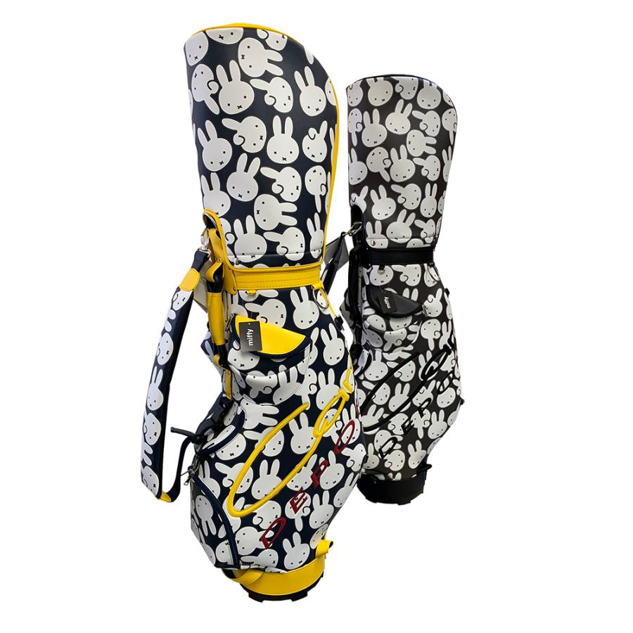 Caro Deporte Miffy コラボ ゴルフ キャディバッグ 9型 ミッフィー キャロ Mf Bag ポートウィック 通販 Yahoo ショッピング