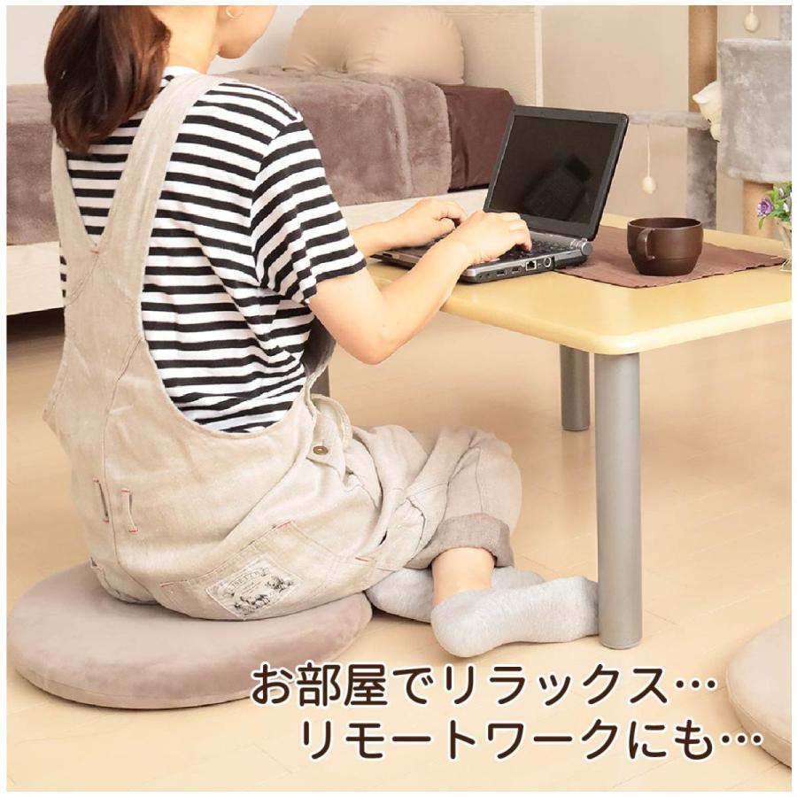 ラウンドクッション ニュアンスカラー 銀イオン 抗菌 ぷるんぷるんラウンドクッション フロアクッション 高反発 モールド加工 マイクロベロア生地 リビング C 寝具とインテリア ポルちゃん 通販 Yahoo ショッピング