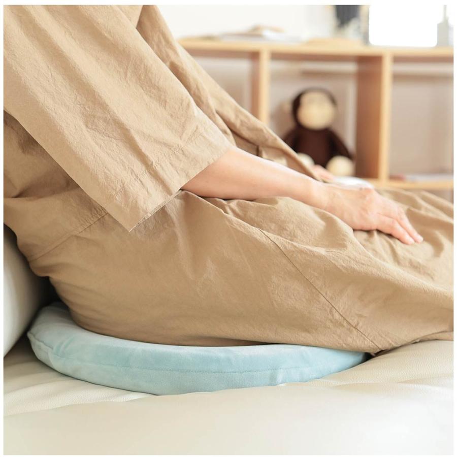 ラウンドクッション ニュアンスカラー 銀イオン 抗菌 ぷるんぷるんラウンドクッション フロアクッション 高反発 モールド加工 マイクロベロア生地 リビング C 寝具とインテリア ポルちゃん 通販 Yahoo ショッピング