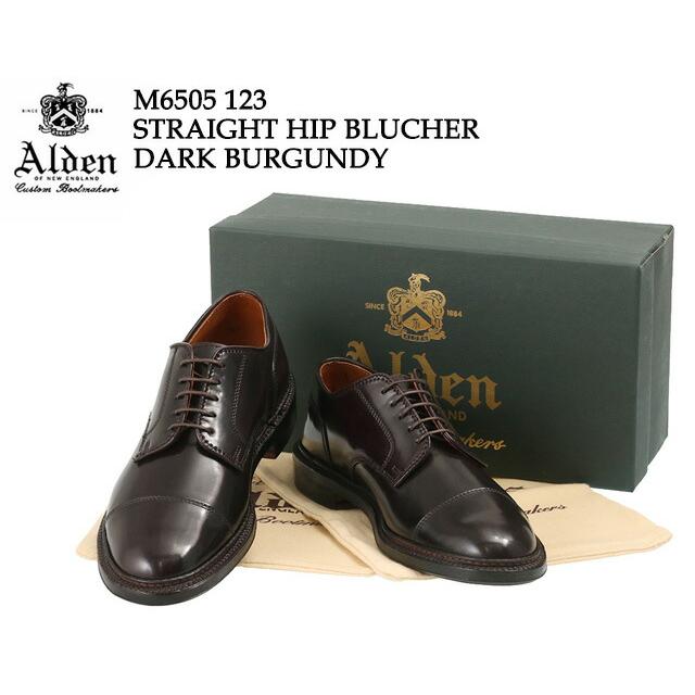 オールデン/ALDEN ”STRAIGHT HIP BLUCHER CORDOVAN・ストレート オールデン/ALDEN ”STRAIGHT HIP BLUCHER CORDOVAN・ストレート