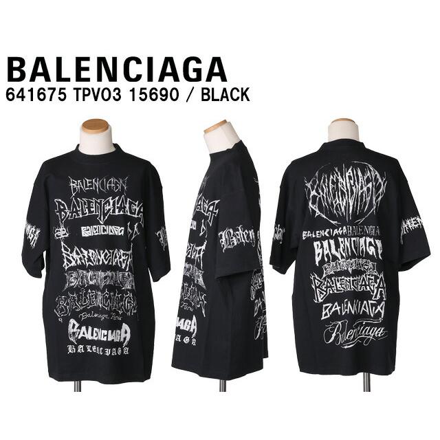 BALENCIAGA バレンシアガ／BALENCIAGA”LARGE FIT DIY METAL T SHIRTS 