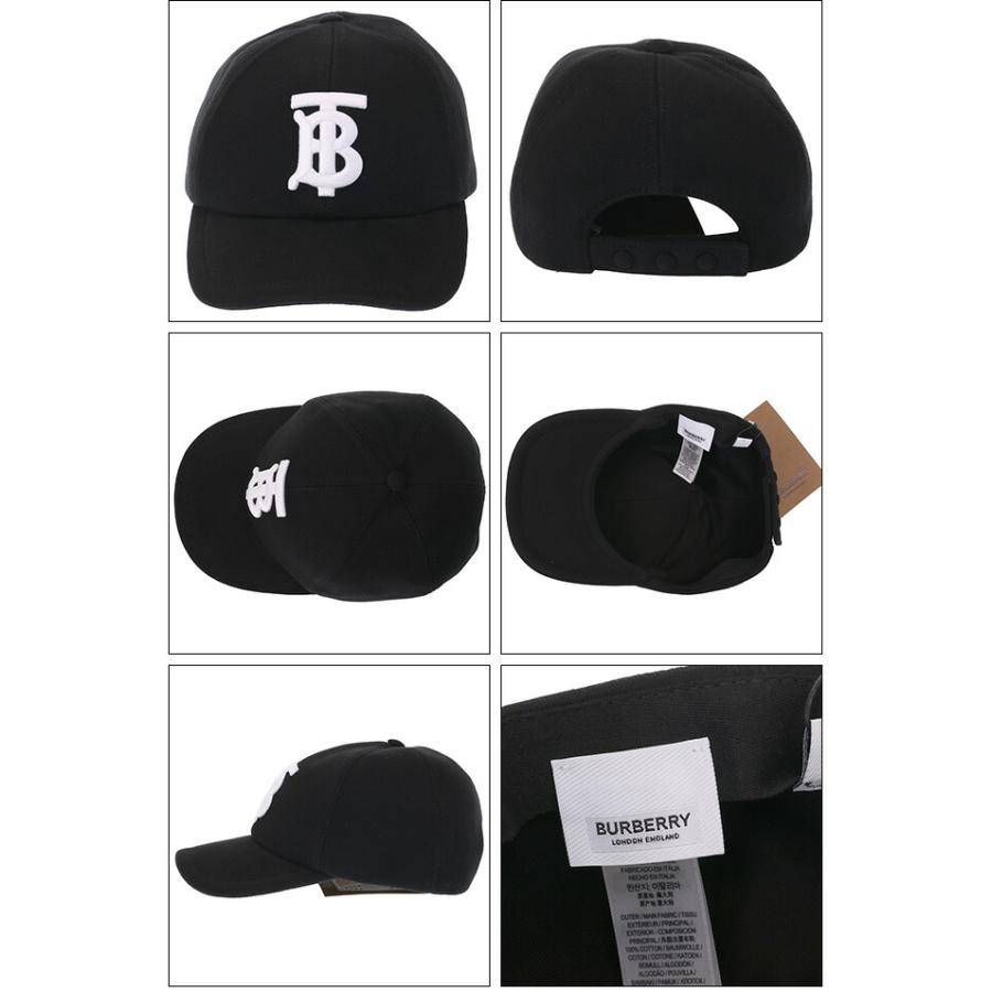 バーバリー／BURBERRY "MH BASEBALL CAP・ベースボールキャップ"ロゴアップリケ トラッカーキャップ・帽子(ブラック) 8038141 A1189／BLACK｜posecafe2｜03
