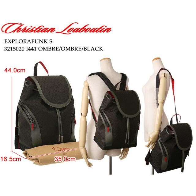 Christian Louboutin クリスチャンルブタン／CHRISTIAN LOUBOUTIN 【極美品】ChristianLouboutin EXPLORAFUNKチャーム付