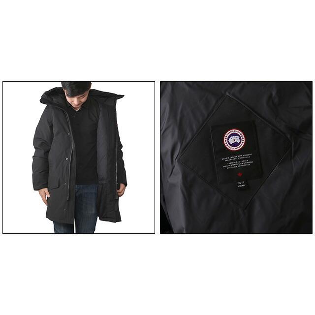 カナダグース／CANADA GOOSE "LANGFORD PARKA・ラングフォードパーカー"メンズダウンジャケット(ブラック)2052M 61／BLACK／SLIM FIT｜posecafe2｜04