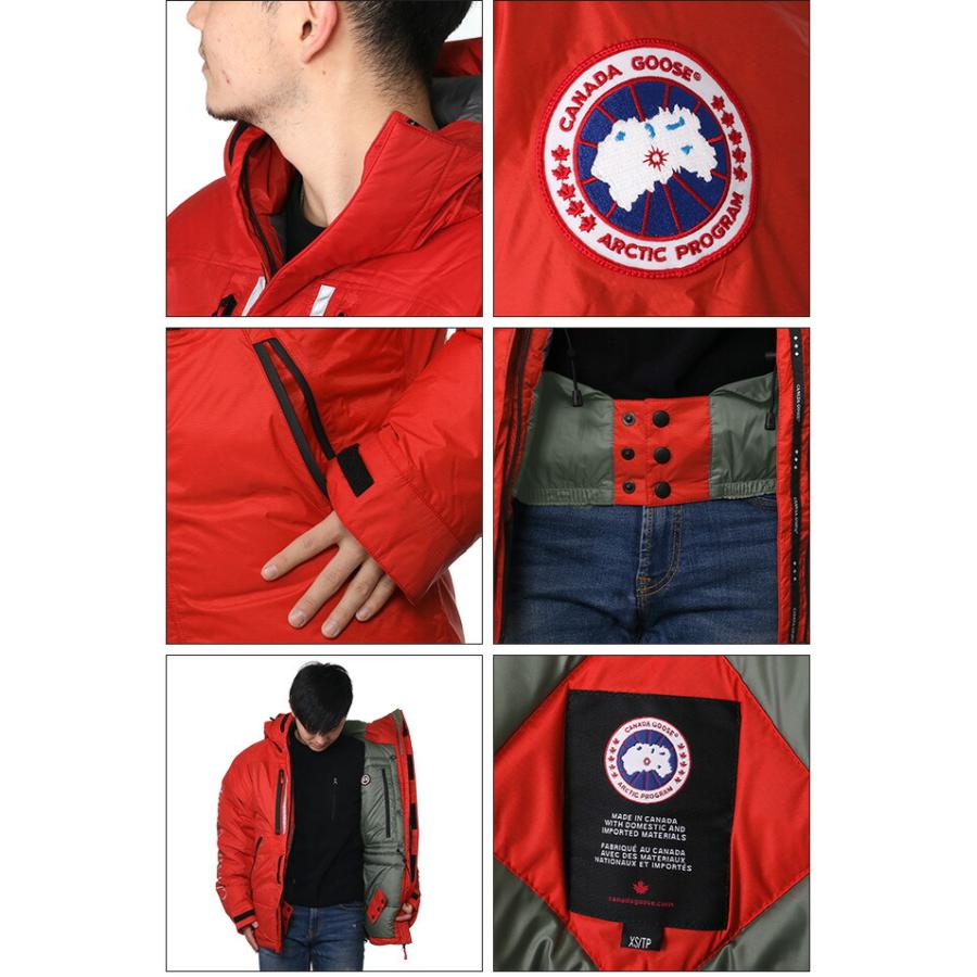 カナダグースCANADA GOOSE レッド ダウンジャケット
