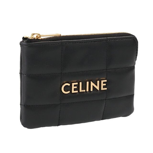 CELINE セリーヌ/CELINE ロゴ入り コイン&カードポーチ CELINE セリーヌ/CELINE ロゴ入り コイン&カードポーチ