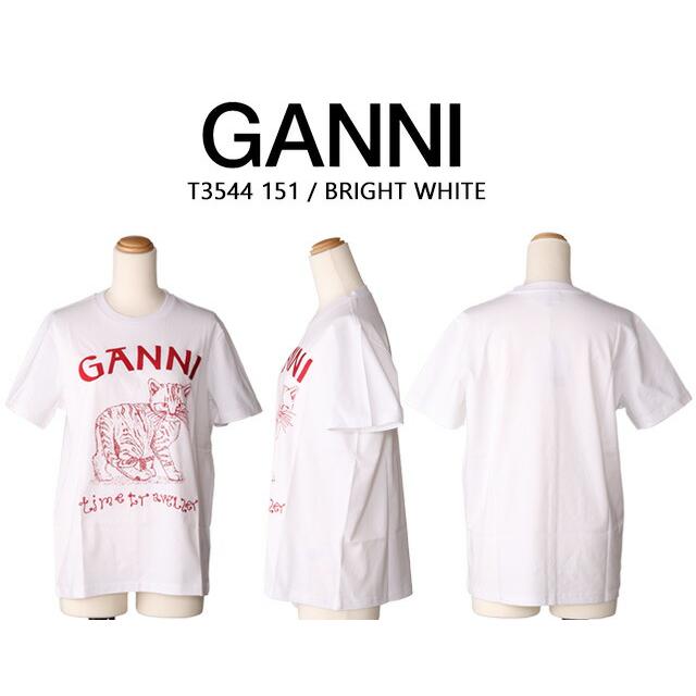 ガニー/GANNI レディース・オーガニックコットン・猫 キャッツ ガニー/GANNI レディース・オーガニックコットン・猫 キャッツ