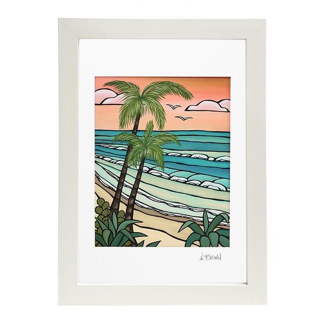 ヘザーブラウン/HEATHER BROWN ART PRINT W28.0×H35.6cm”PINK ヘザーブラウン/HEATHER BROWN ART PRINT W28.0×H35.6cm”PINK