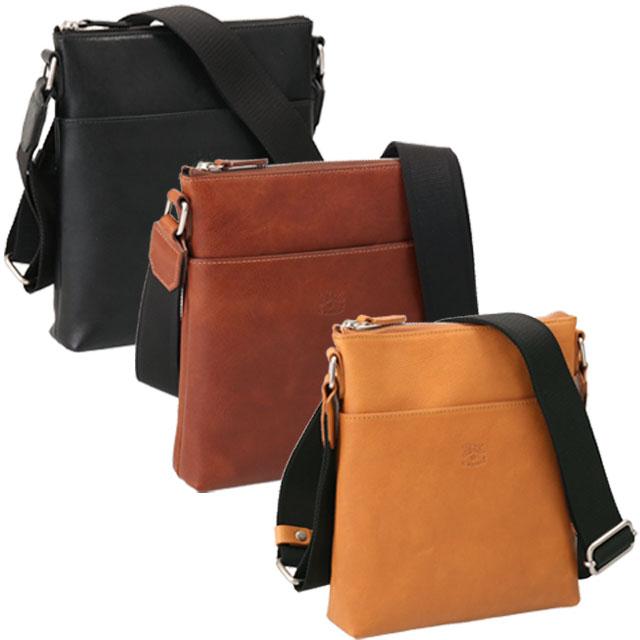 IL BISONTE イルビゾンテ／IL ヴィンテージレザー 斜め掛けショルダー  