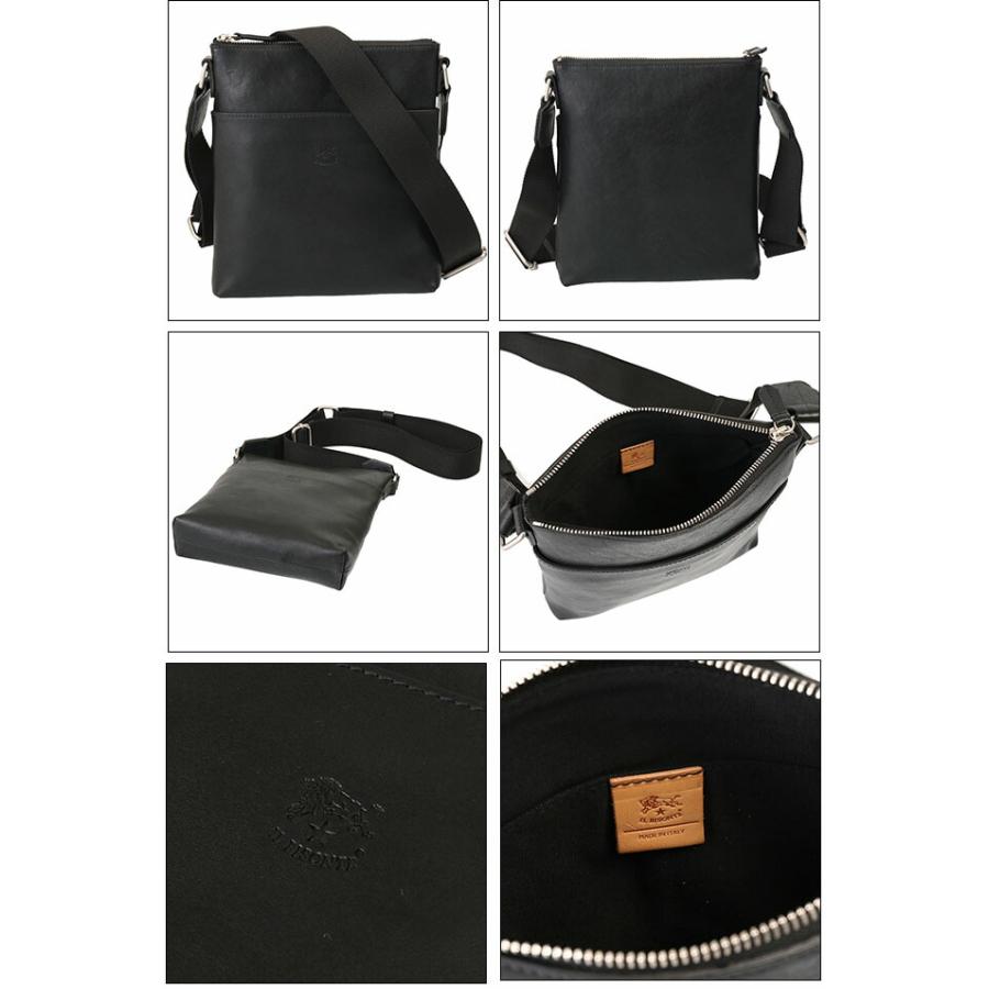イルビゾンテ／IL BISONTE ヴィンテージレザー 斜め掛けショルダー  