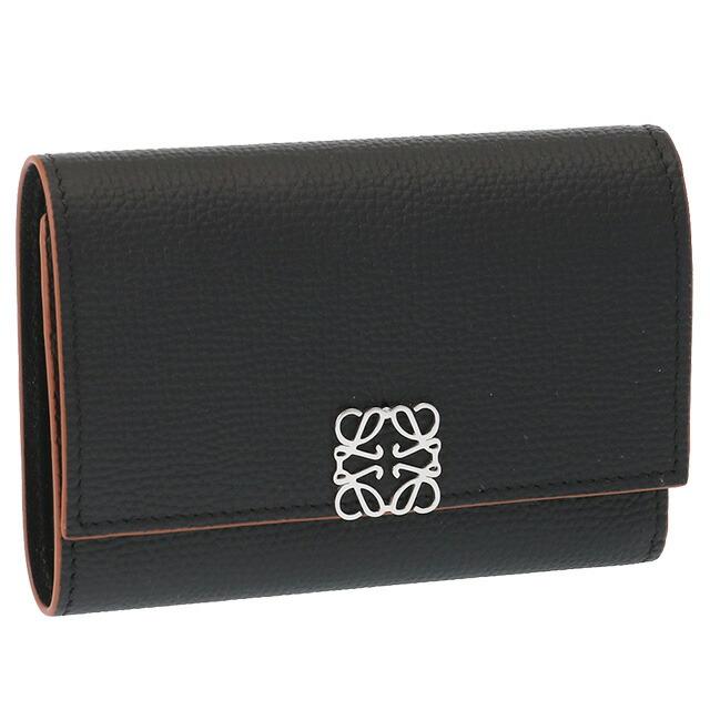 LOEWE◇バーティカル/small vertical wallet/アナグラム-