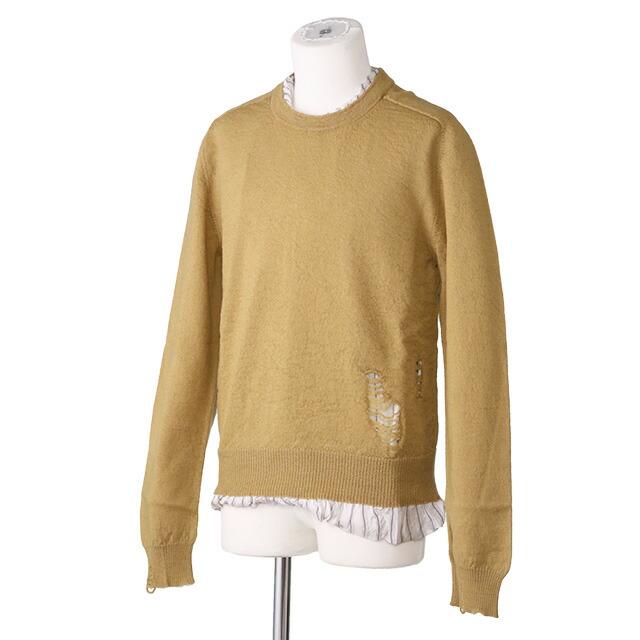 新品 MAISON MARGIELA メゾンマルジェラ ダメージ メンズ ニット