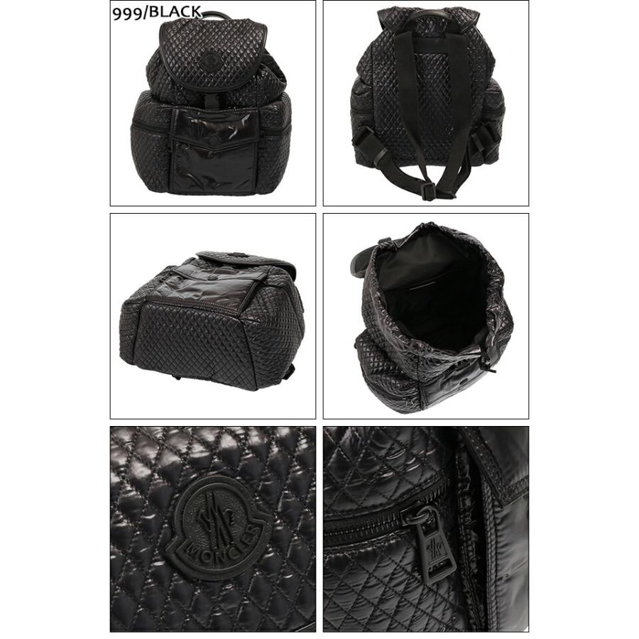 モンクレール／MONCLER "ASTRO BACKPACK・ブラックアストロバックパック"　キルティング 撥水ナイロン・バックパック・デイパック・リュック(ブラック) 5A00｜posecafe2｜03