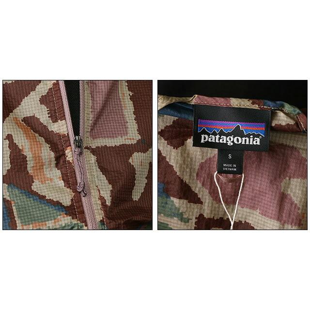 パタゴニア／PATAGONIA "メンズ・フーディニジャケット”パッカブル仕様 フード付きブルゾン(ブラック・ブルー・ゴールド・カーキ・カモフラ迷彩) 24142 BLK｜posecafe2｜10