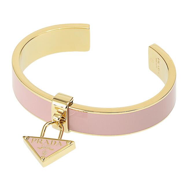 Prada プラダ 18k gold トライアングル ブレスレット