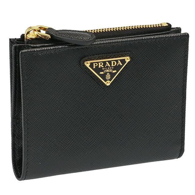 PRADA プラダ/PRADA ”サフィアーノトライアングル 財布”2つ折り PRADA プラダ/PRADA ”サフィアーノトライアングル 財布”2つ折り