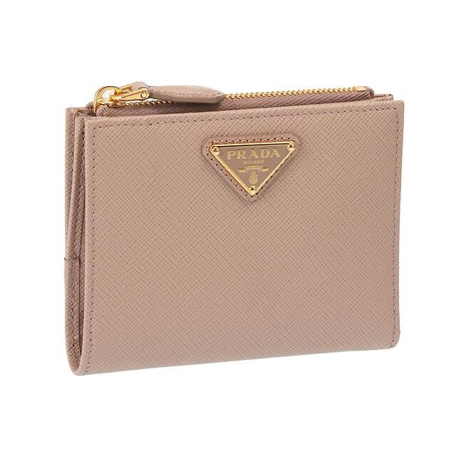 PRADA プラダ/PRADA ”サフィアーノトライアングル 財布” 二 PRADA プラダ/PRADA ”サフィアーノトライアングル 財布” 二