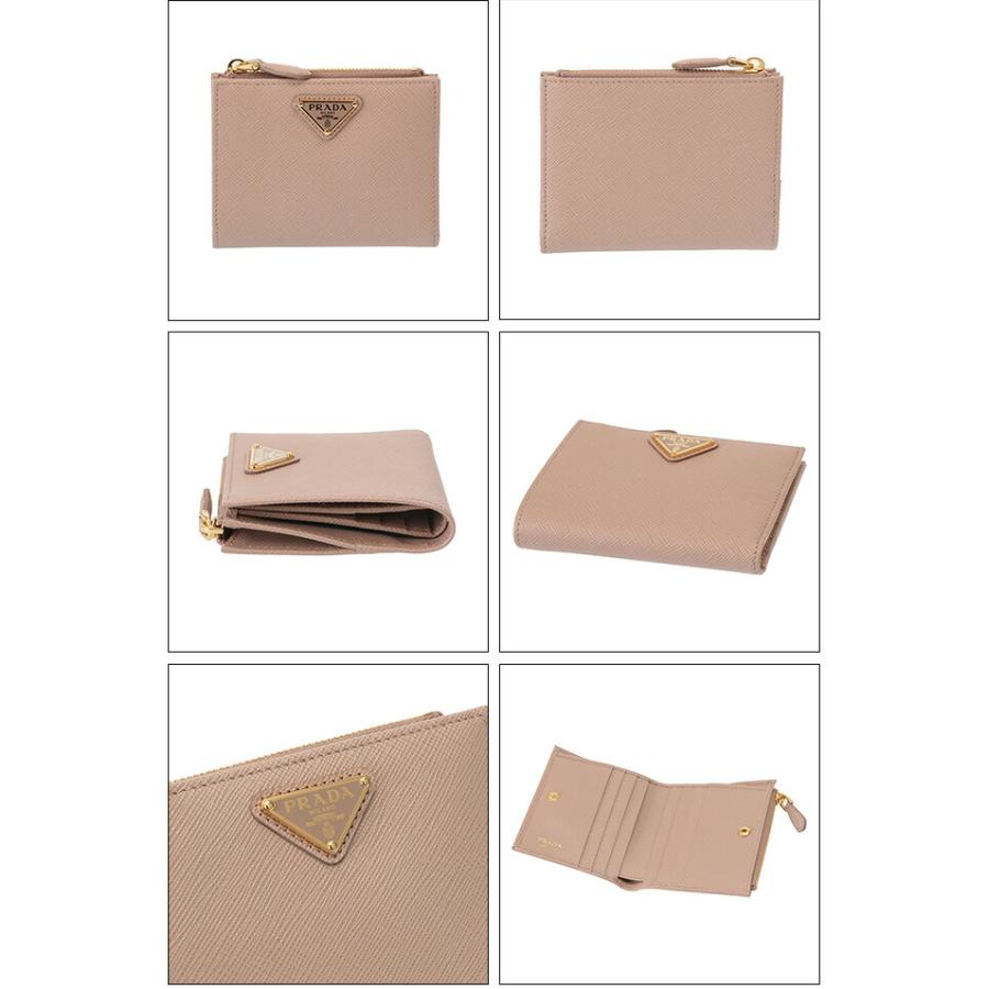 PRADA プラダ/PRADA ”サフィアーノトライアングル 財布” 二 PRADA プラダ/PRADA ”サフィアーノトライアングル 財布” 二
