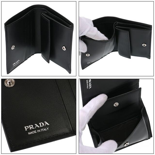 PRADA プラダ/PRADA ”ブラッシュドレザー財布 PRADA プラダ/PRADA ”ブラッシュドレザー財布