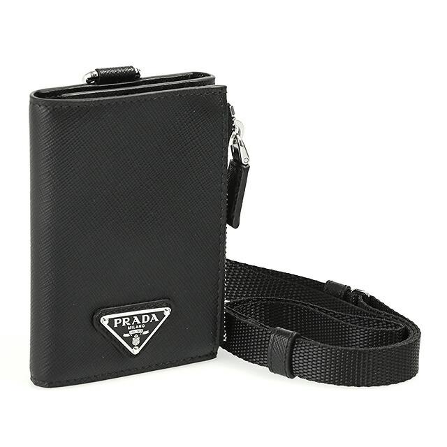 PRADA プラダ/PRADA ” サフィアーノレザーネックストラップ付 PRADA プラダ/PRADA ” サフィアーノレザーネックストラップ付