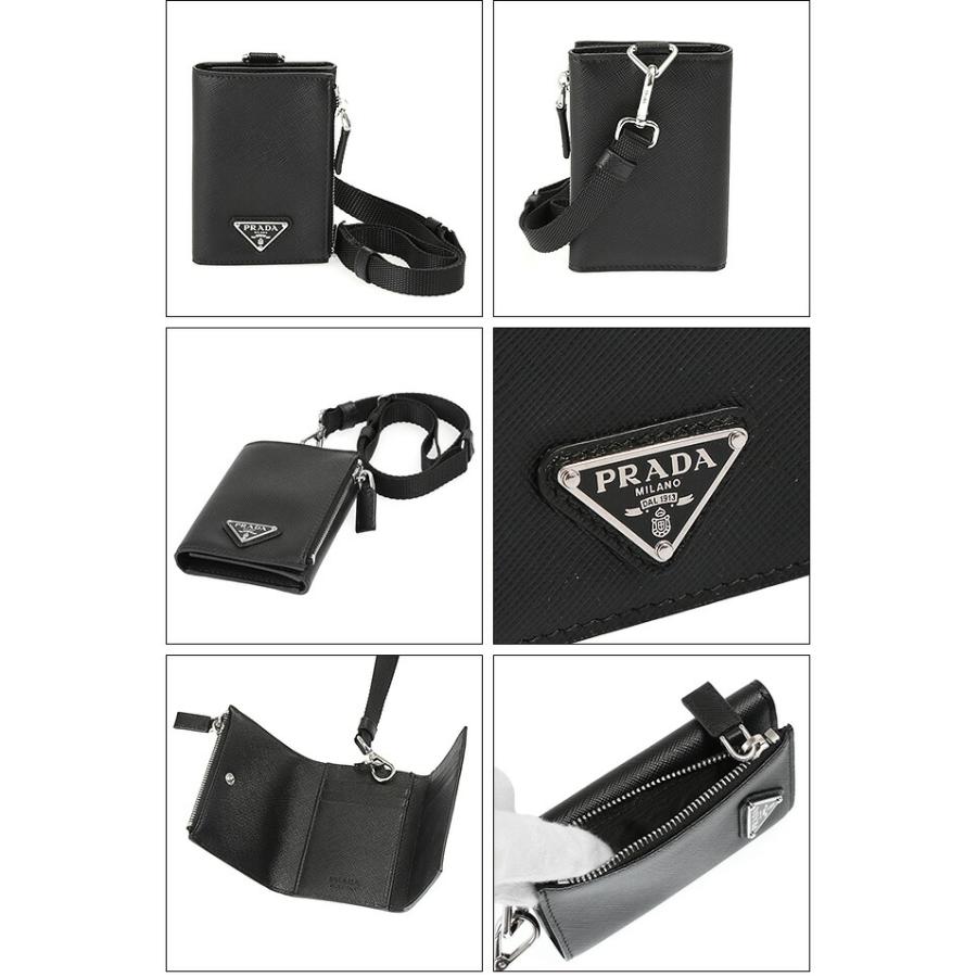 PRADA プラダ/PRADA ” サフィアーノレザーネックストラップ付 PRADA プラダ/PRADA ” サフィアーノレザーネックストラップ付