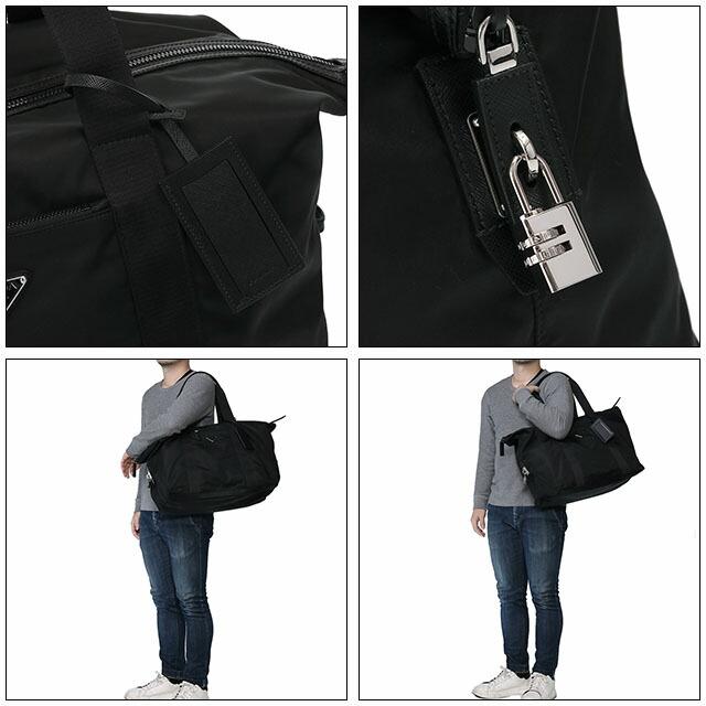 PRADA プラダ/PRADA 南京錠付き・Re Nylon xサフィアーノレザー PRADA プラダ/PRADA 南京錠付き・Re Nylon xサフィアーノレザー