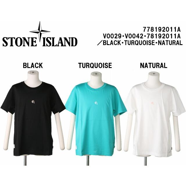 ストーンアイランド／STONE ISLAND メンズ ロゴ 半袖クルーネックT  