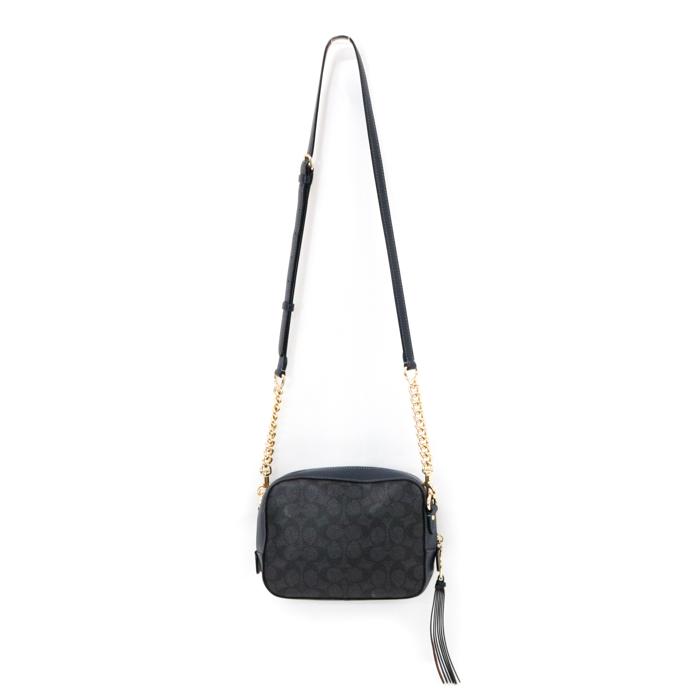 コーチ COACH カメラバッグ レザー PVC シグネチャー 31208 ショルダー 